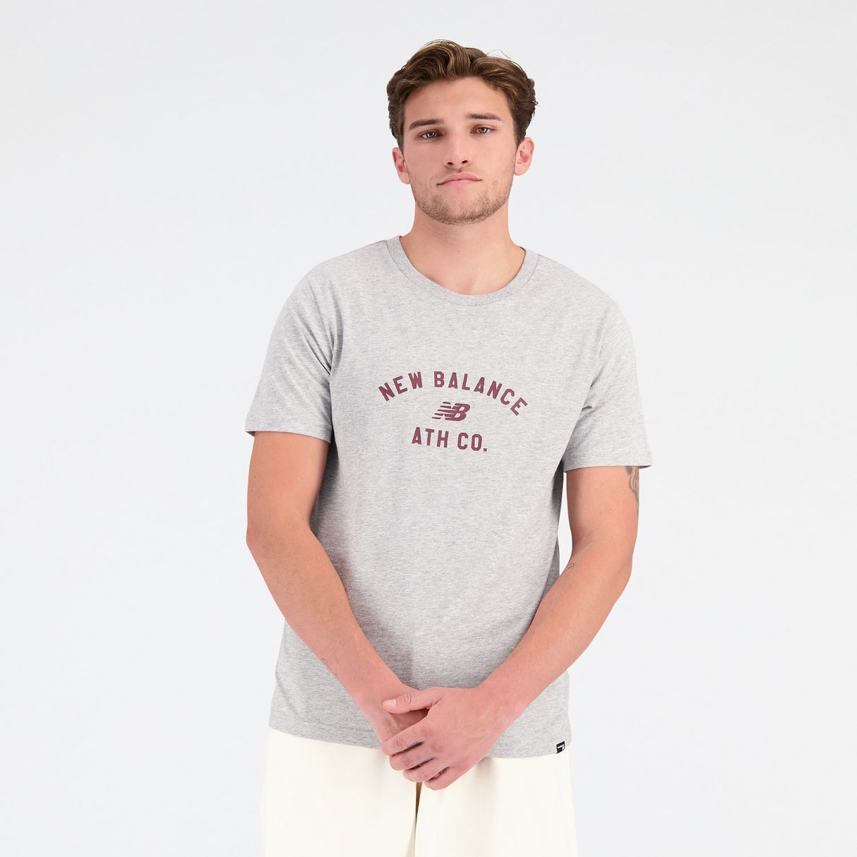 New Balance Men's Sport Core Cotton Jersey Short Sleeve T-shirt-1
