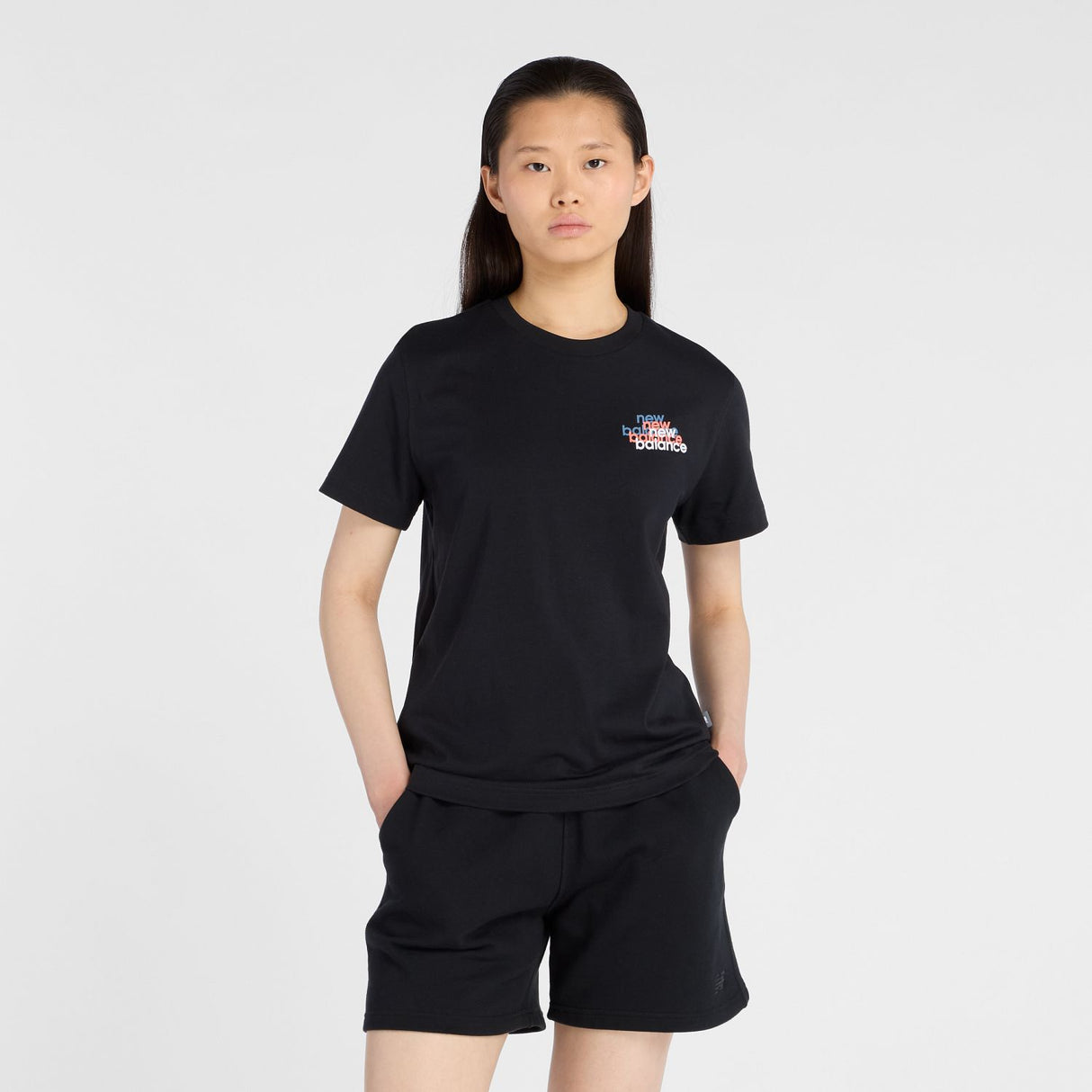 New Balance Women's Multi Linear T-Shirt-1