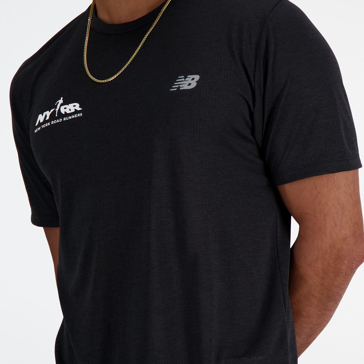 New Balance Men's Run For Life Crew Athletics T-Shirt-4