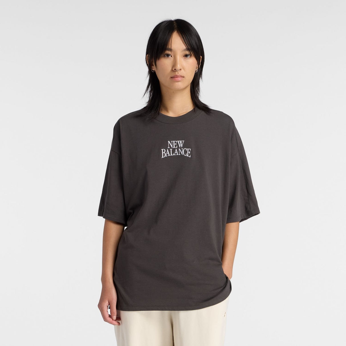 New Balance Women's Trackside Oversized T-Shirt-2