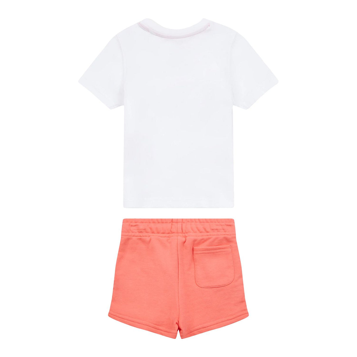 New Balance Girls' T-Shirt And French Terry Shorts Set-2