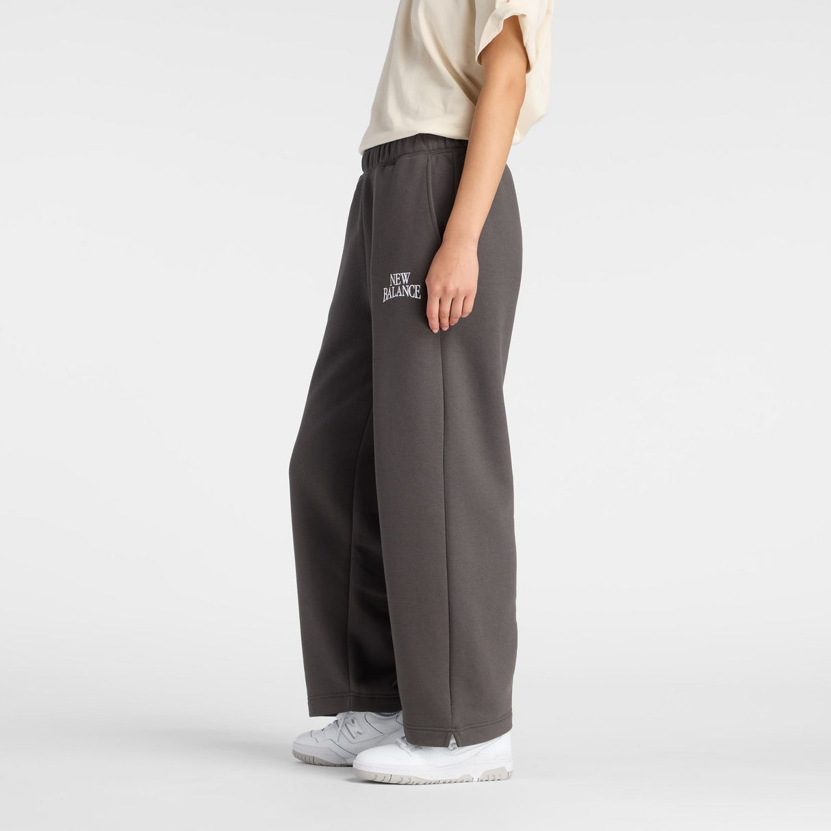 New Balance Women's Trackside Fleece Barrel Pants-3