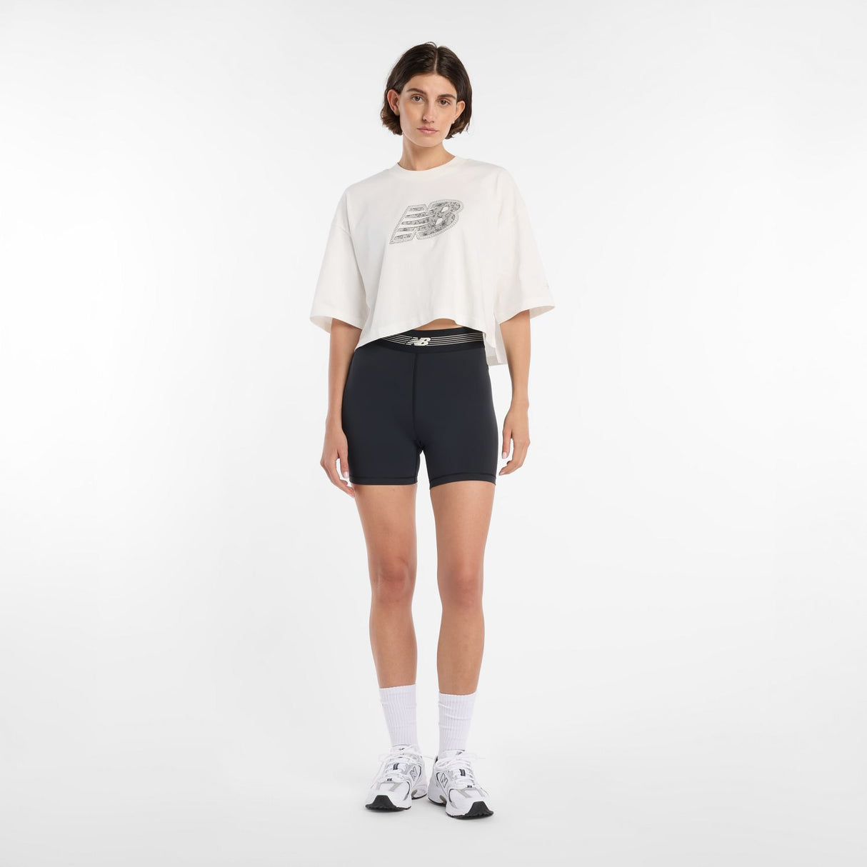New Balance Women's Lace NB T-Shirt-1
