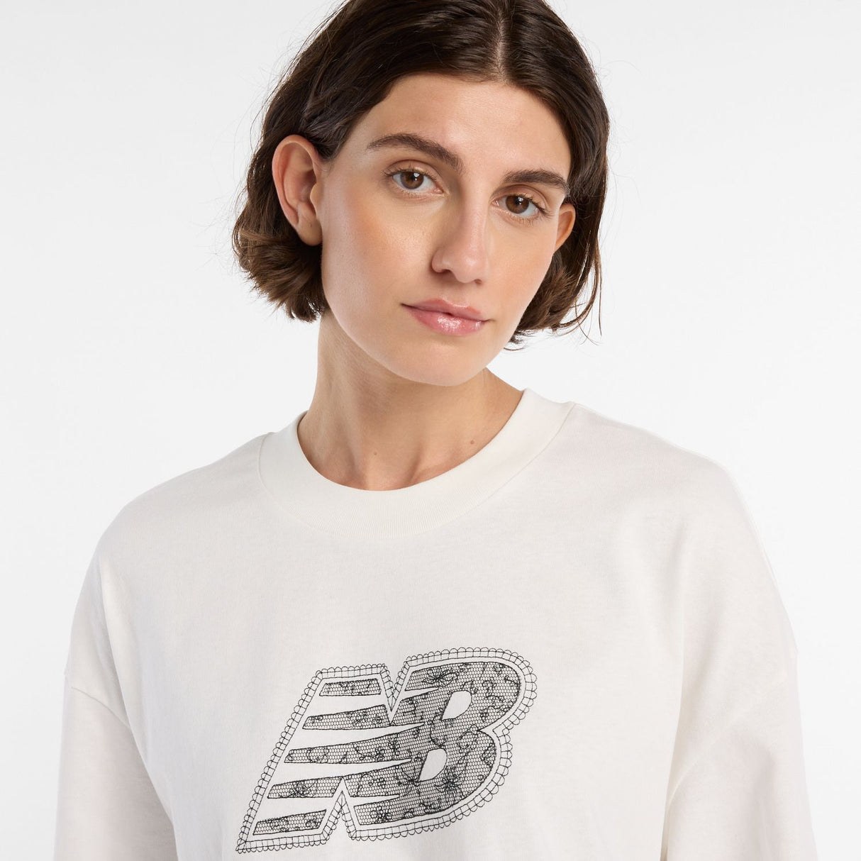New Balance Women's Lace NB T-Shirt-5