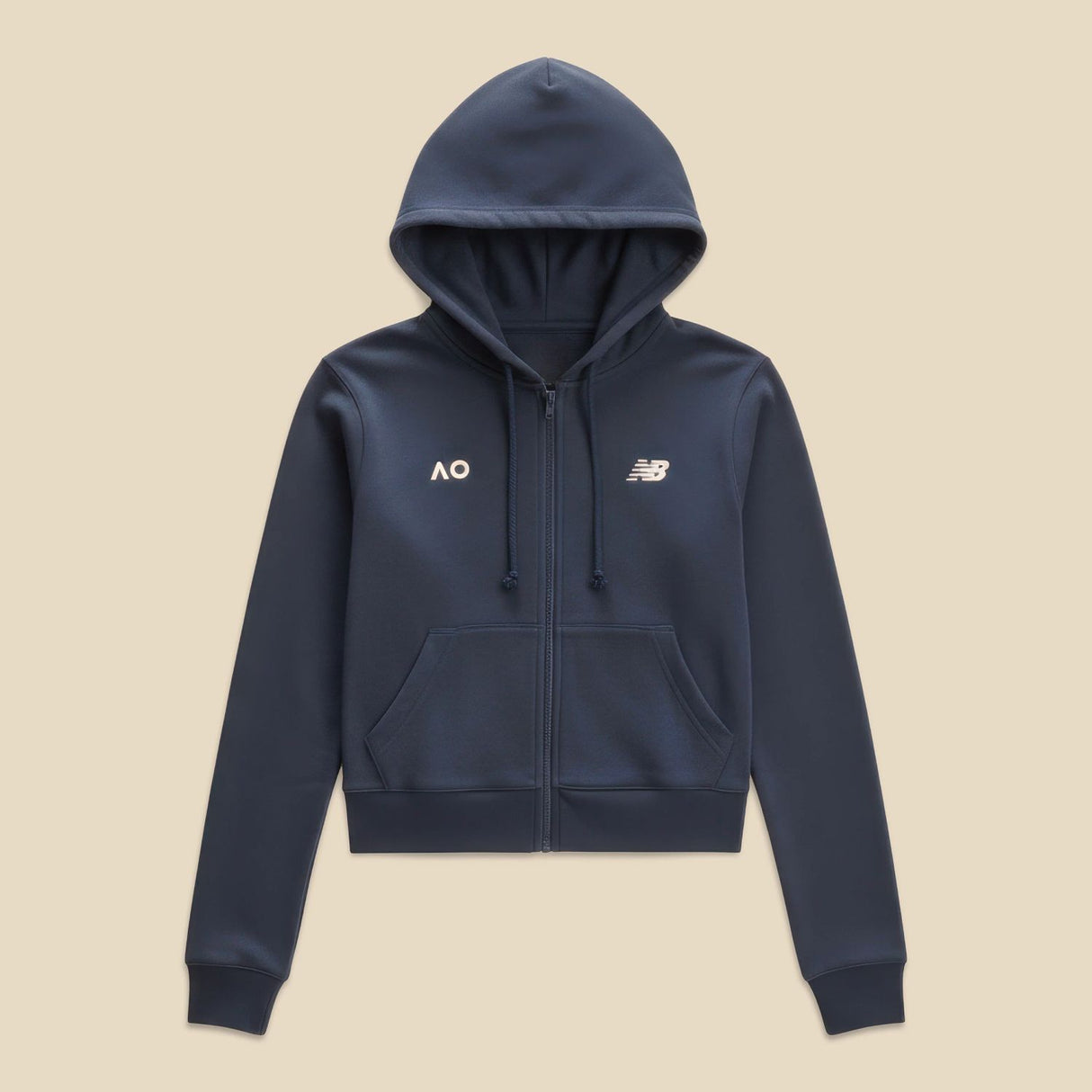 New Balance Women's Australian Open Coastal Fleece Full Zip-1