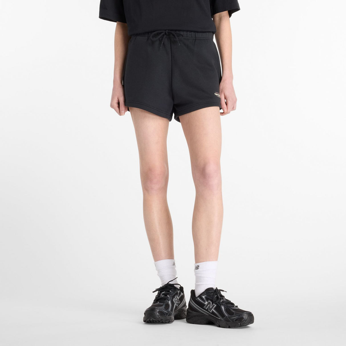 New Balance Women's Reimagined Fleece Shorts-1