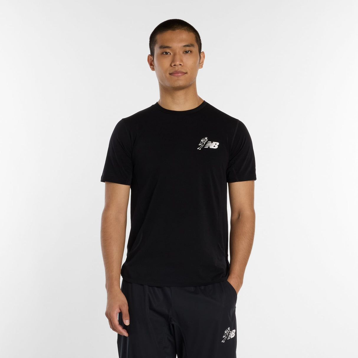 New Balance Men's Shohei Performance Short Sleeve Top-2