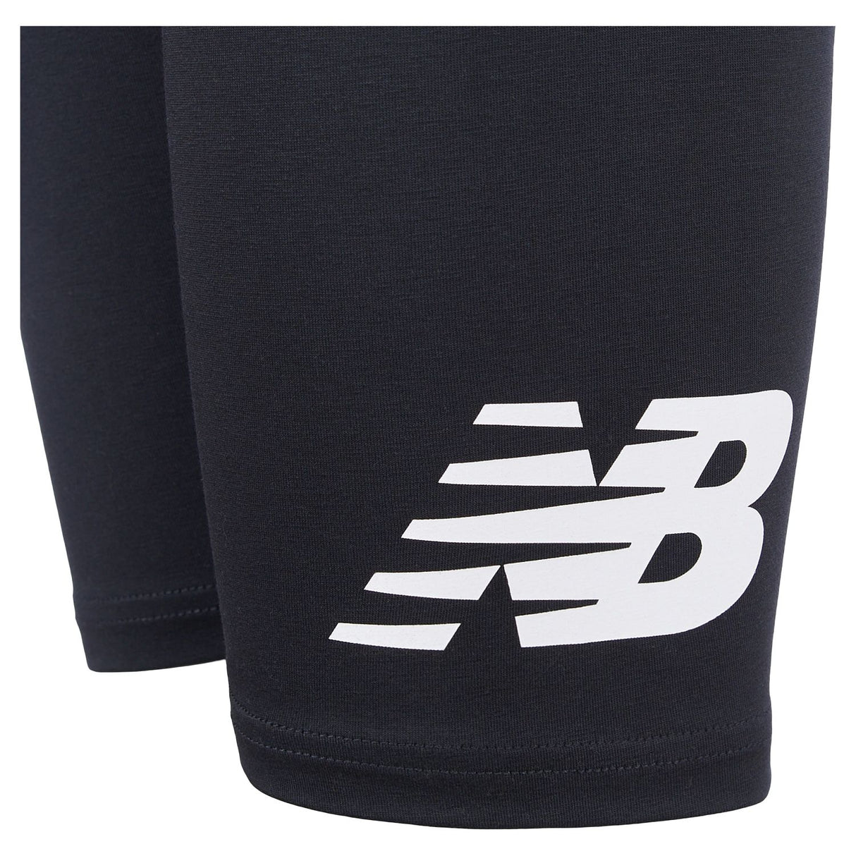 New Balance Girls' Stacked Logo Cycle Shorts-4