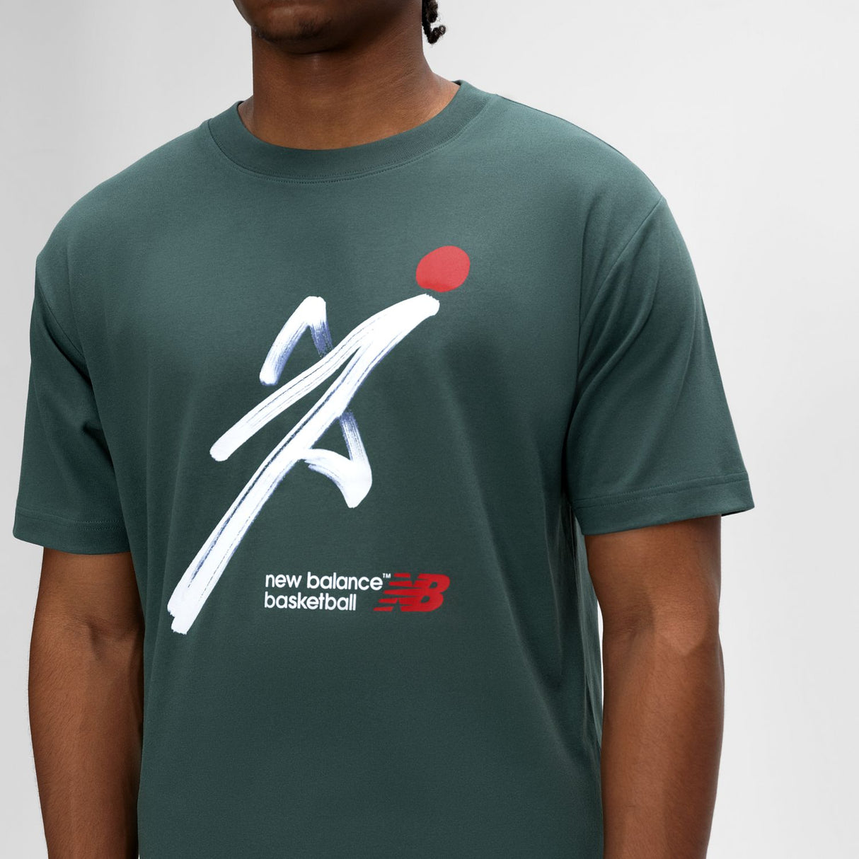 New Balance Men's Basketball Painted T-Shirt-5