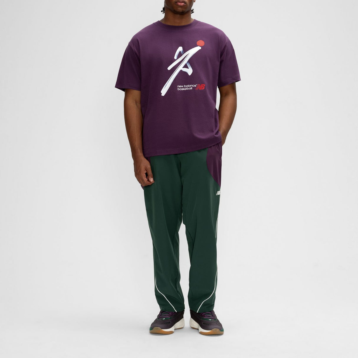New Balance Men's Basketball Painted T-Shirt-2
