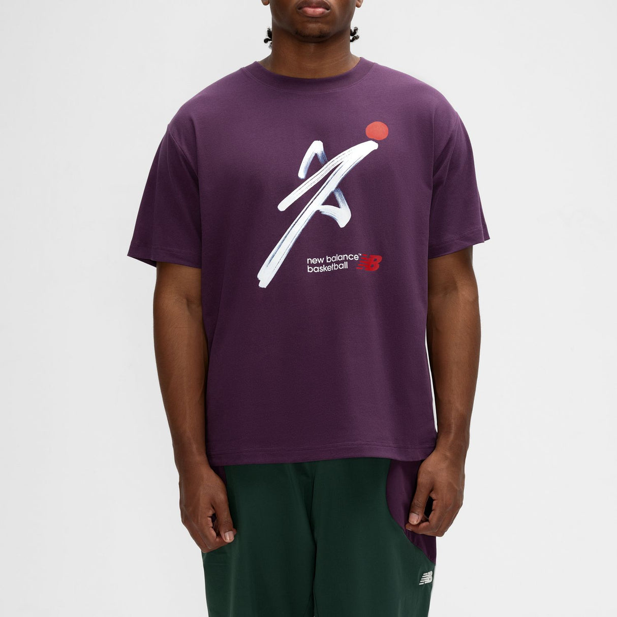 New Balance Men's Basketball Painted T-Shirt-3