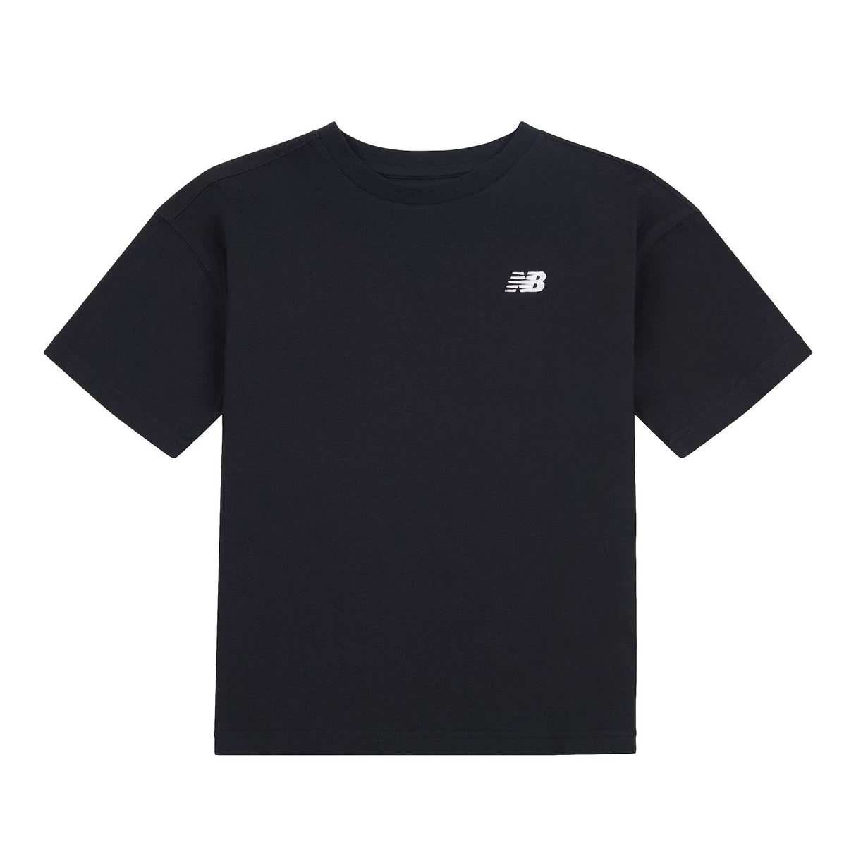 New Balance Girls' Small Logo Jersey T-Shirt-1
