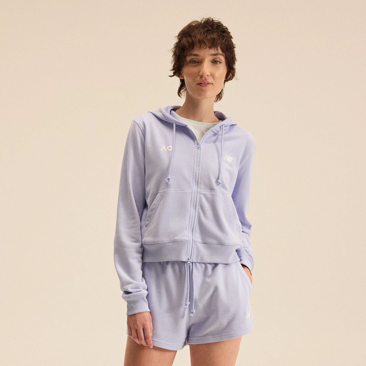 New Balance Women's Australian Open Coastal Fleece Full Zip-3