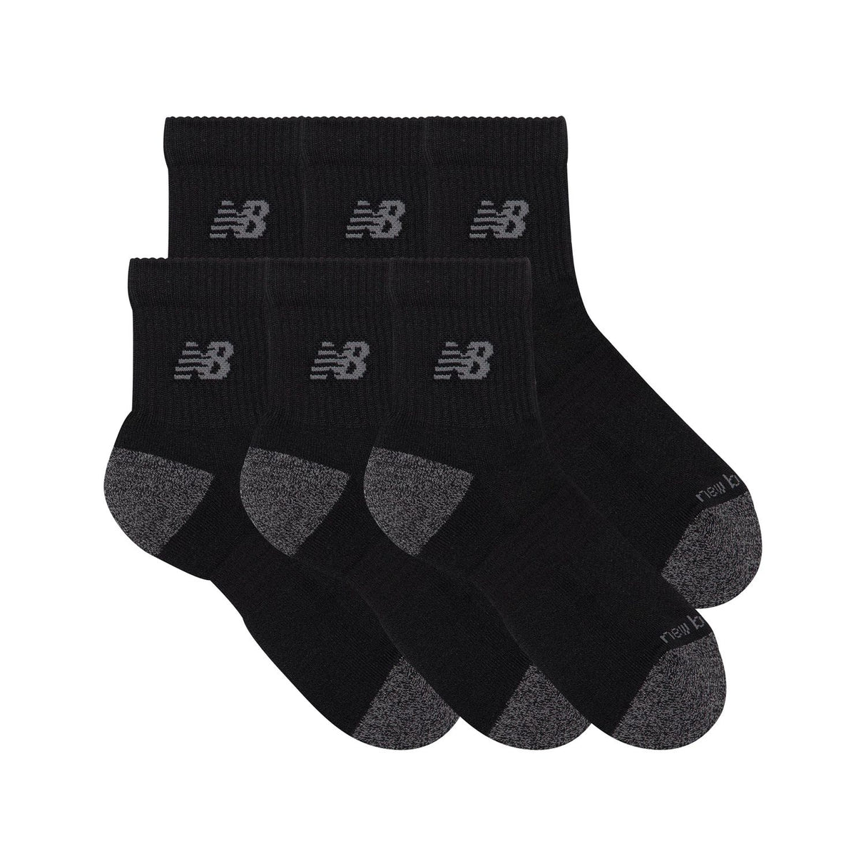 New Balance Active Quarter Socks 6 Pack-3