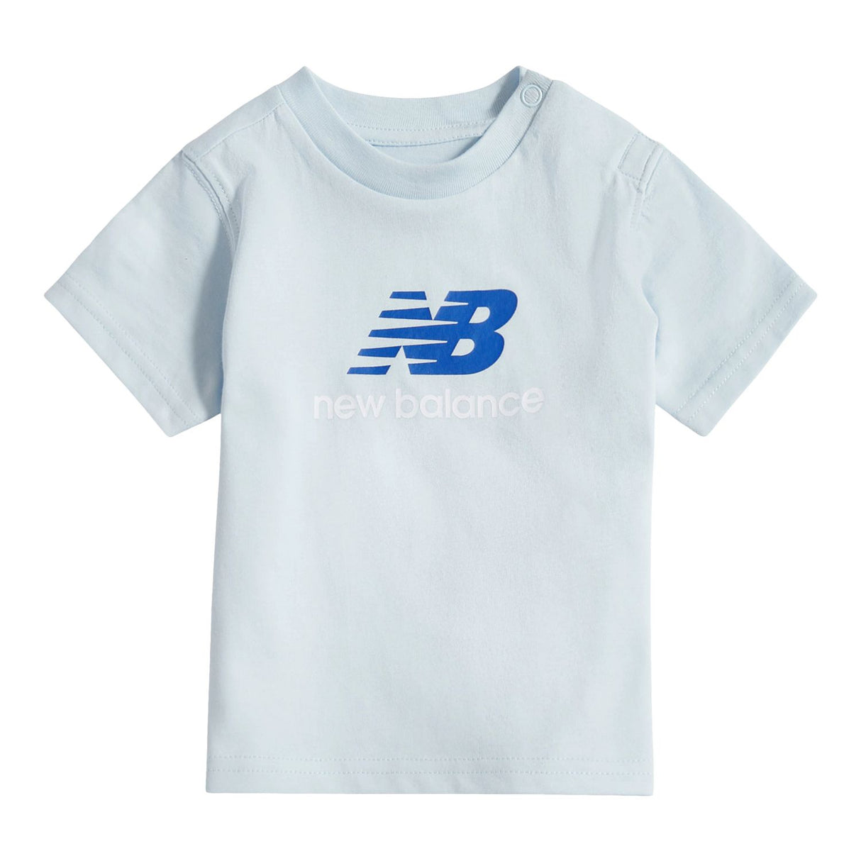 New Balance Boys' Jersey Stacked Logo T-Shirt-1