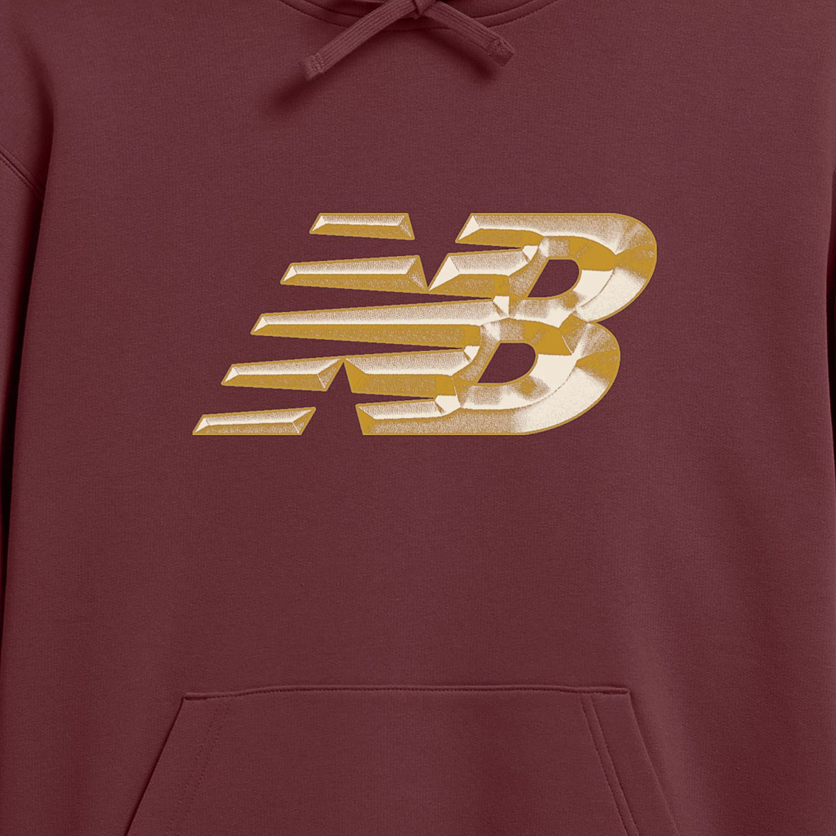 New Balance Men's Metallic NB Hoodie-3