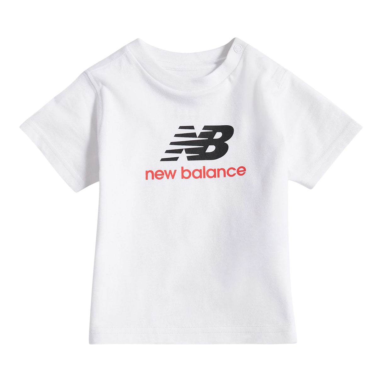 New Balance Boys' Jersey Stacked Logo T-Shirt-1