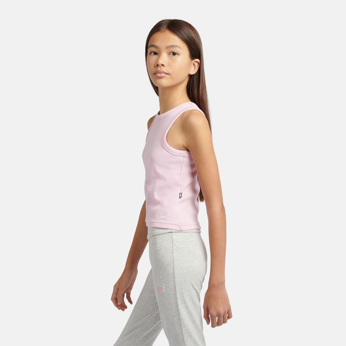 New Balance Girls' Rib Tank-6
