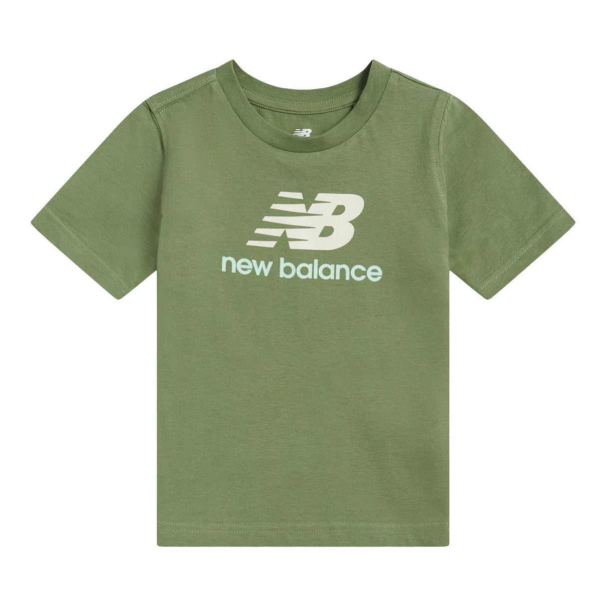 New Balance Boys' Jersey Stacked Logo T-Shirt-1