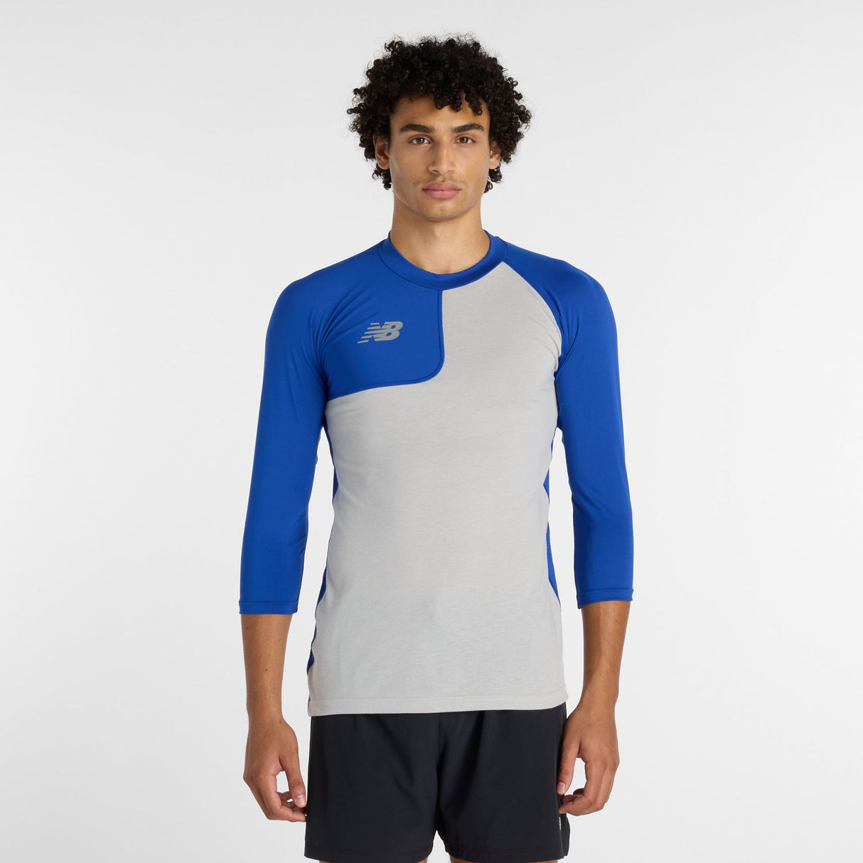 New Balance Men's Asym Long Sleeve Top Right-1