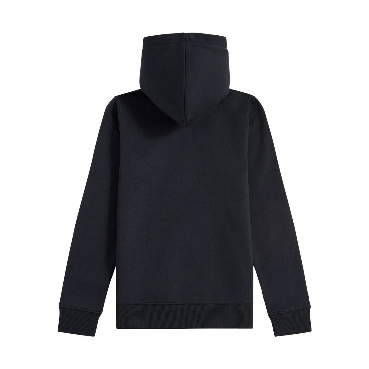 New Balance Boys' Brush Back Stacked Logo Hoodie-2