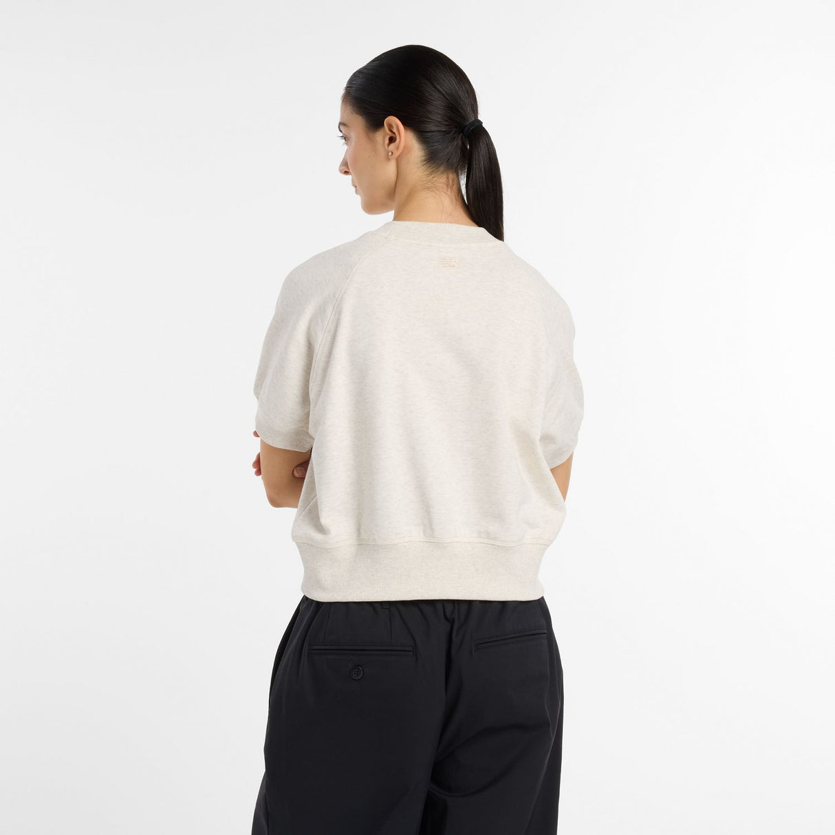New Balance Women's NYC Marathon French Terry T-Shirt-4