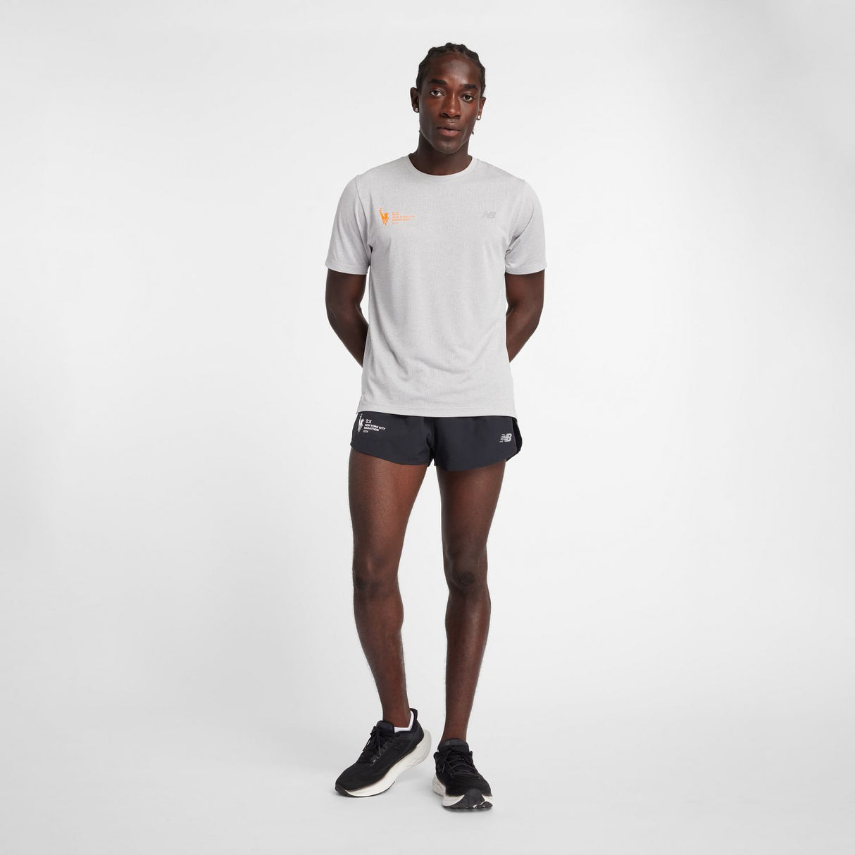 New Balance Men's NYC Marathon Athletics T-Shirt-1
