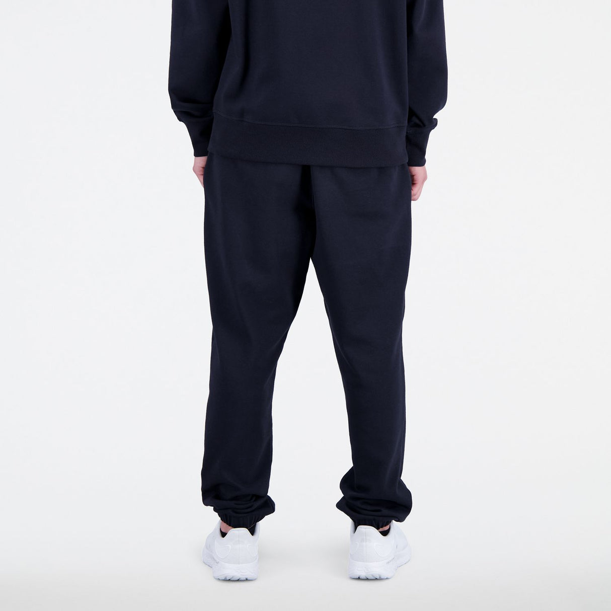 New Balance Men's Essentials Stacked Logo French Terry Sweatpants-4