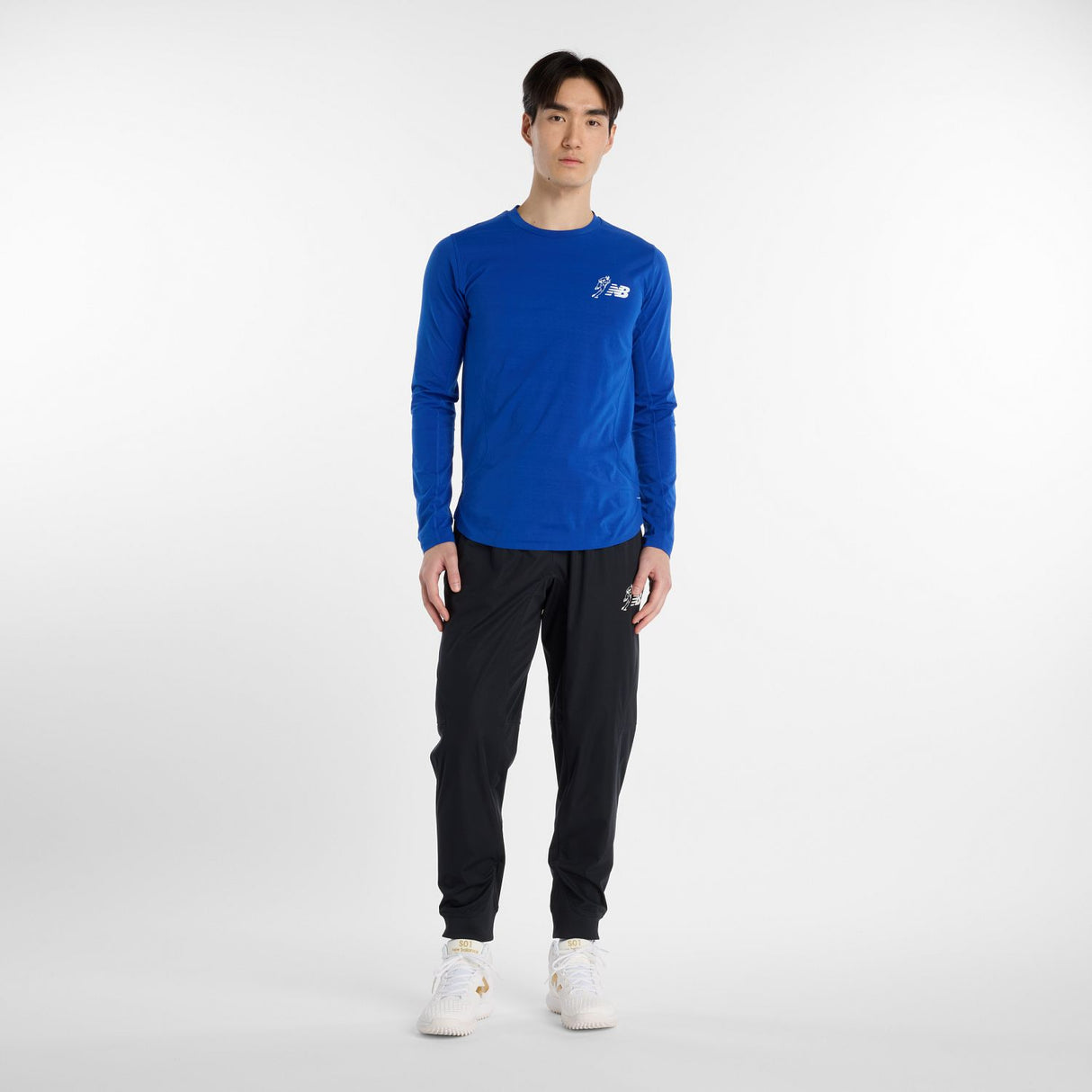 New Balance Men's Shohei Performance Long Sleeve Top-1