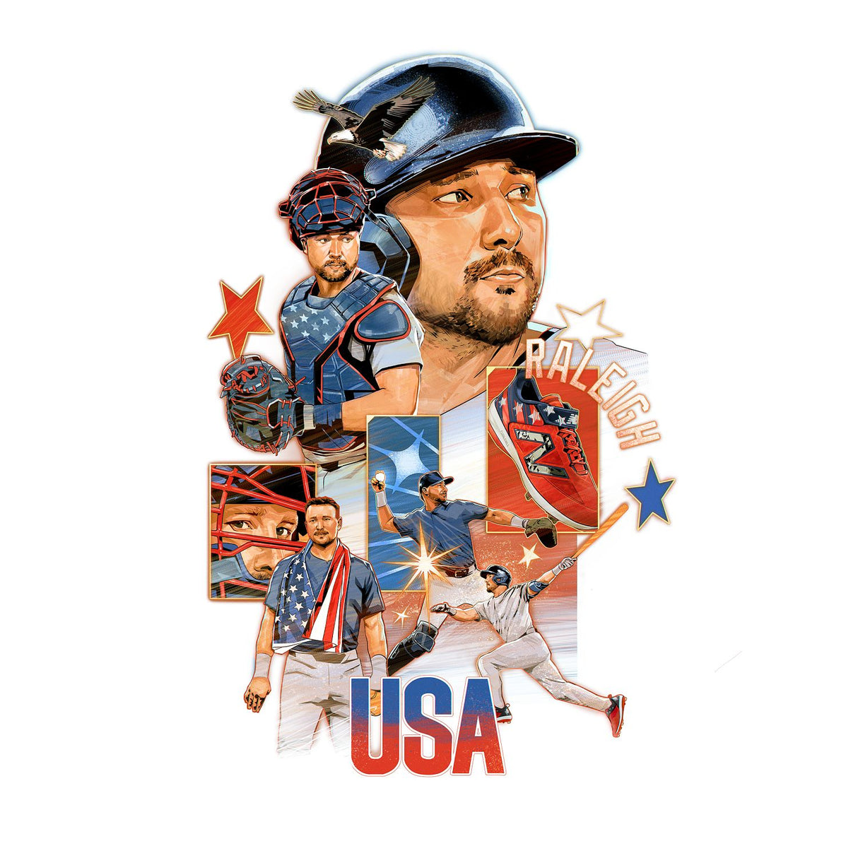 New Balance Men's Fuelcell 4040v8 SMU Baseball Shoes-9