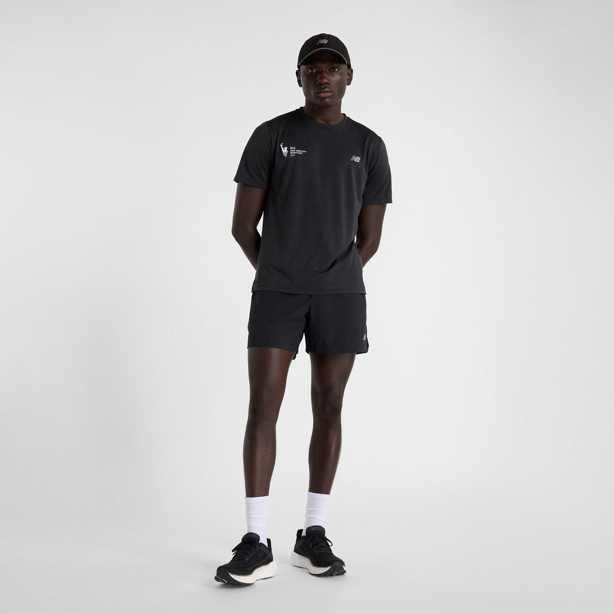 New Balance Men's NYC Marathon Athletics T-Shirt-1
