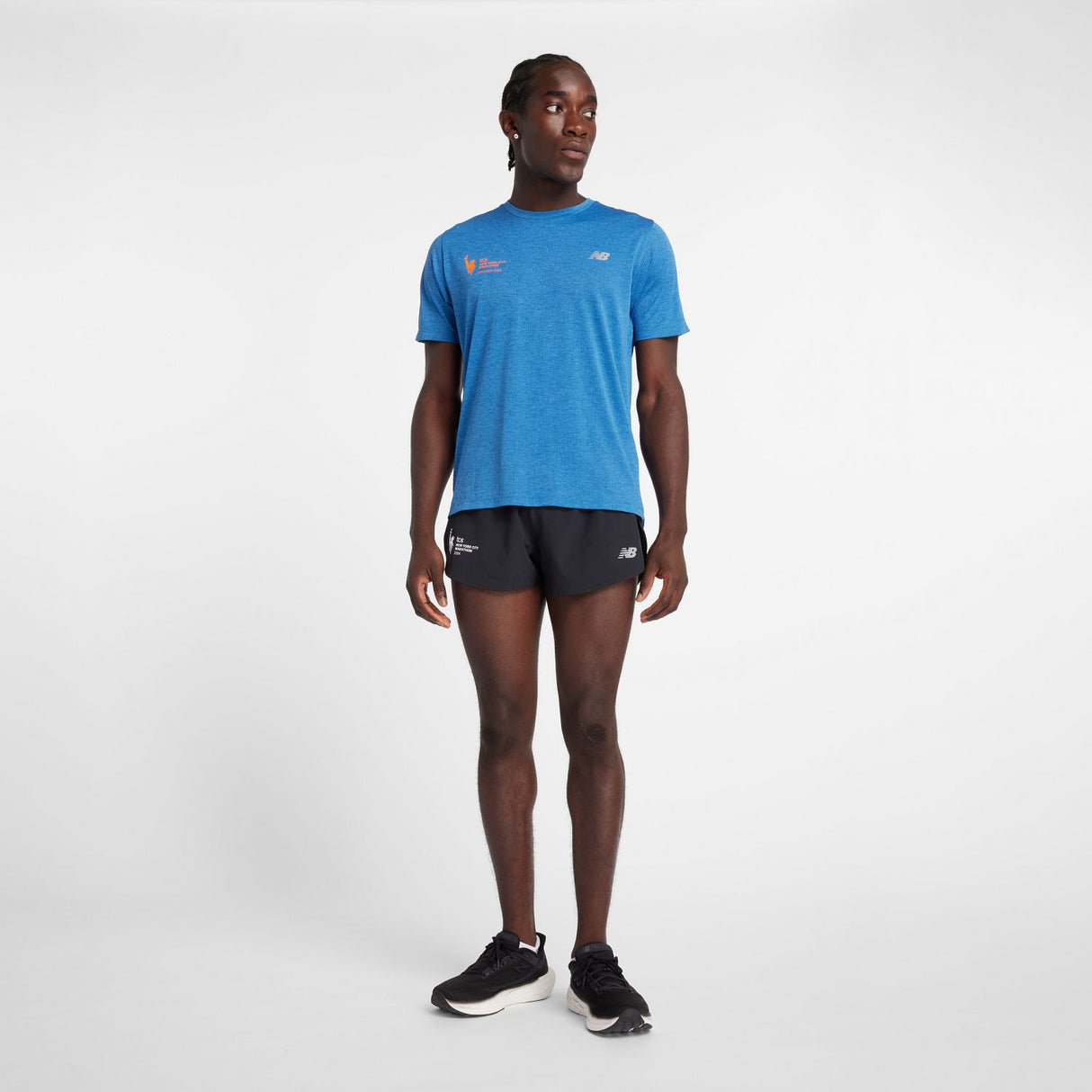 New Balance Men's NYC Marathon Athletics T-Shirt-1