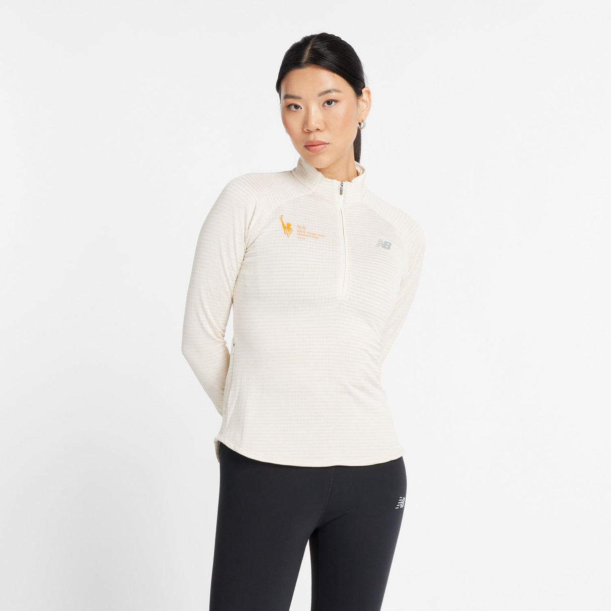 New Balance Women's NYC Marathon Athletics Heat Grid Half Zip-3