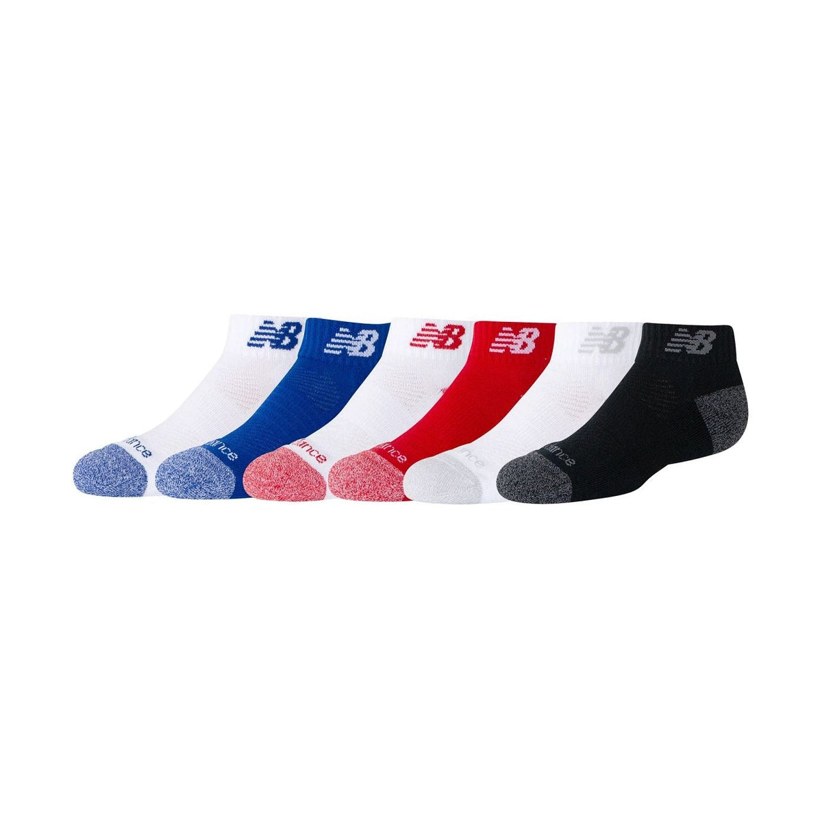 New Balance Active Low Cut Socks 6 Pack-1