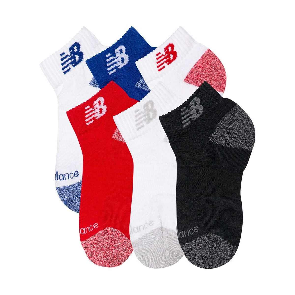 New Balance Active Low Cut Socks 6 Pack-2