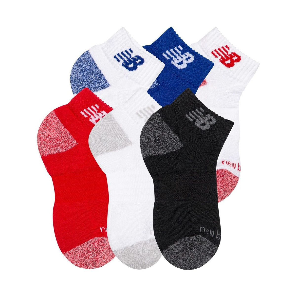 New Balance Active Low Cut Socks 6 Pack-3