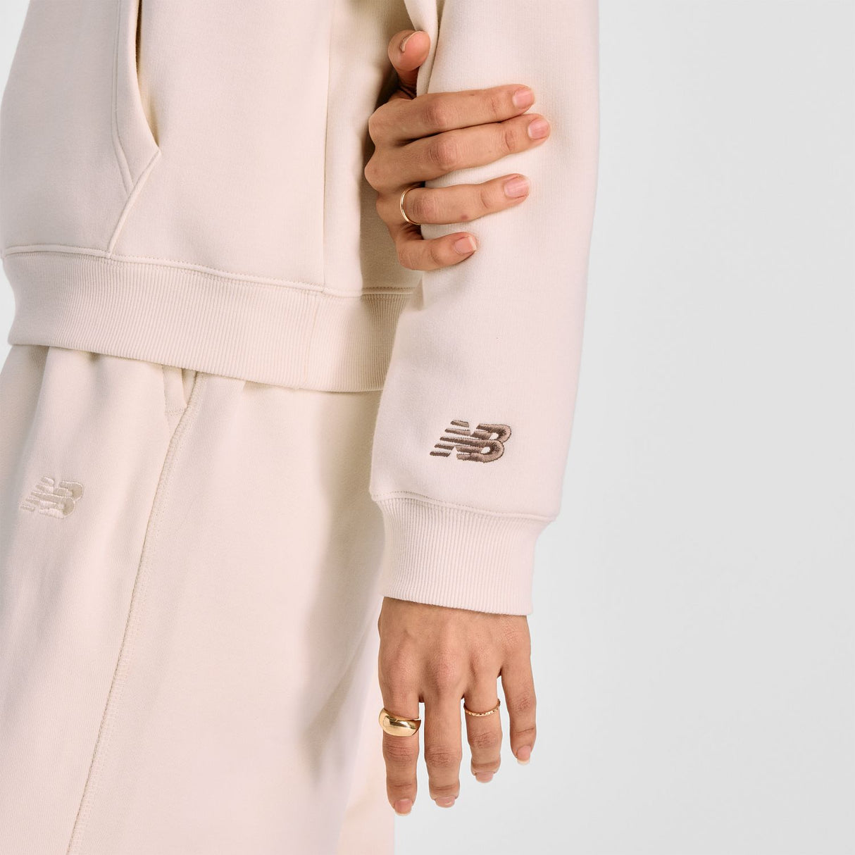 New Balance Women's Graphic Quarter Zip-5
