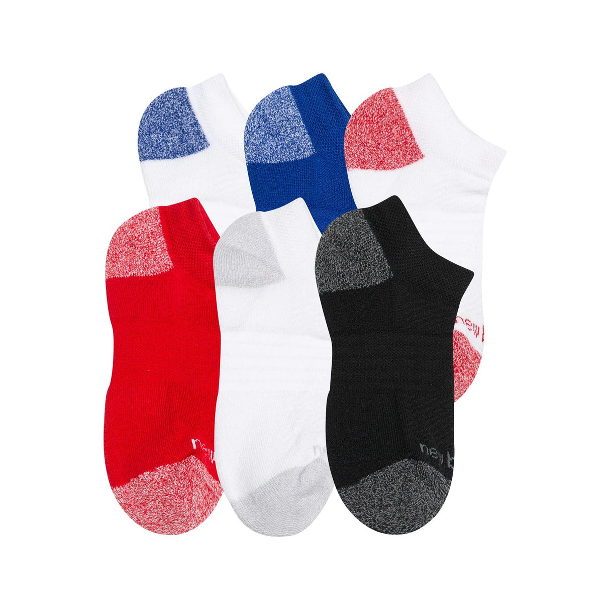New Balance Active No Show Socks 6 Pack-3
