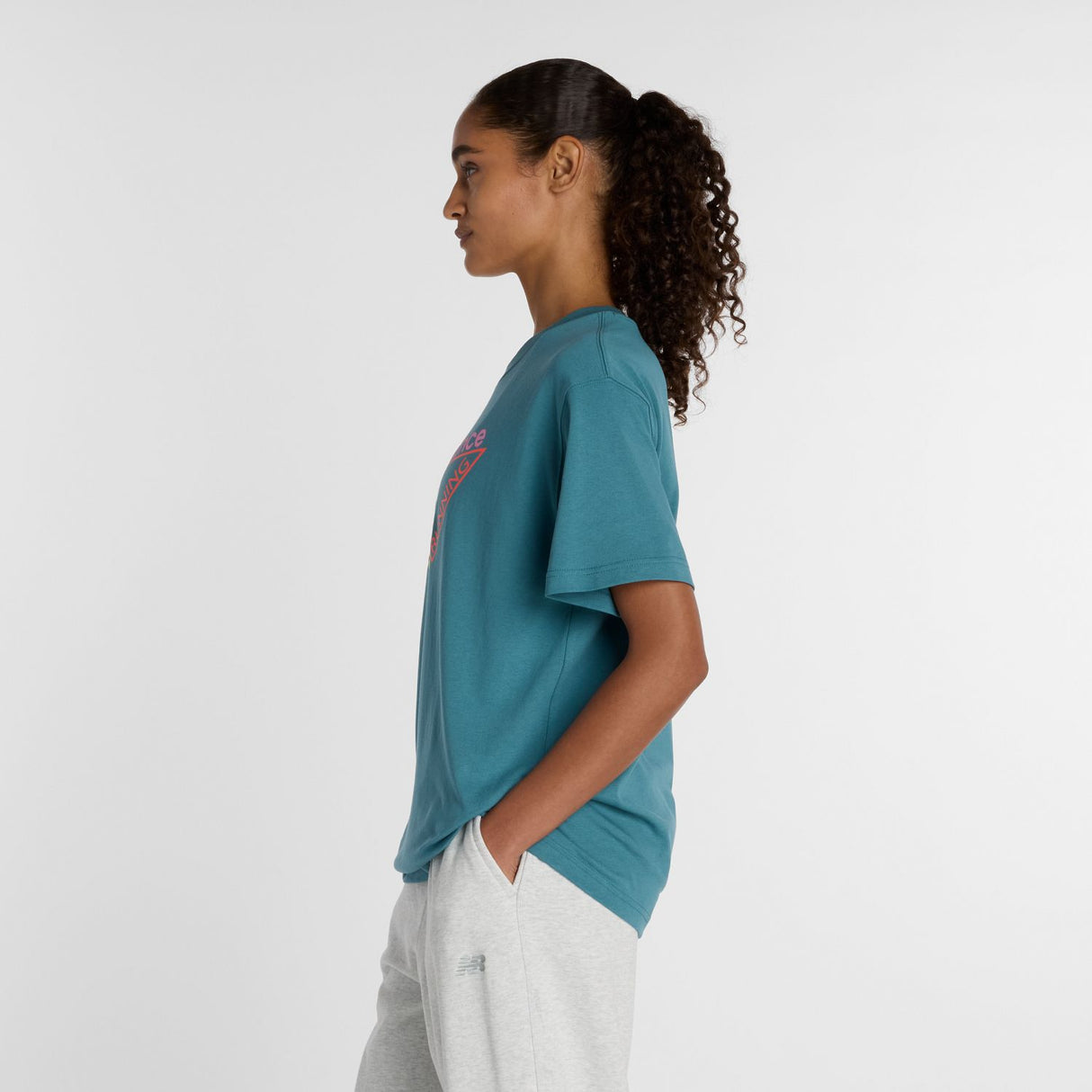 New Balance Women's Classic Tri-Logo T-Shirt-3