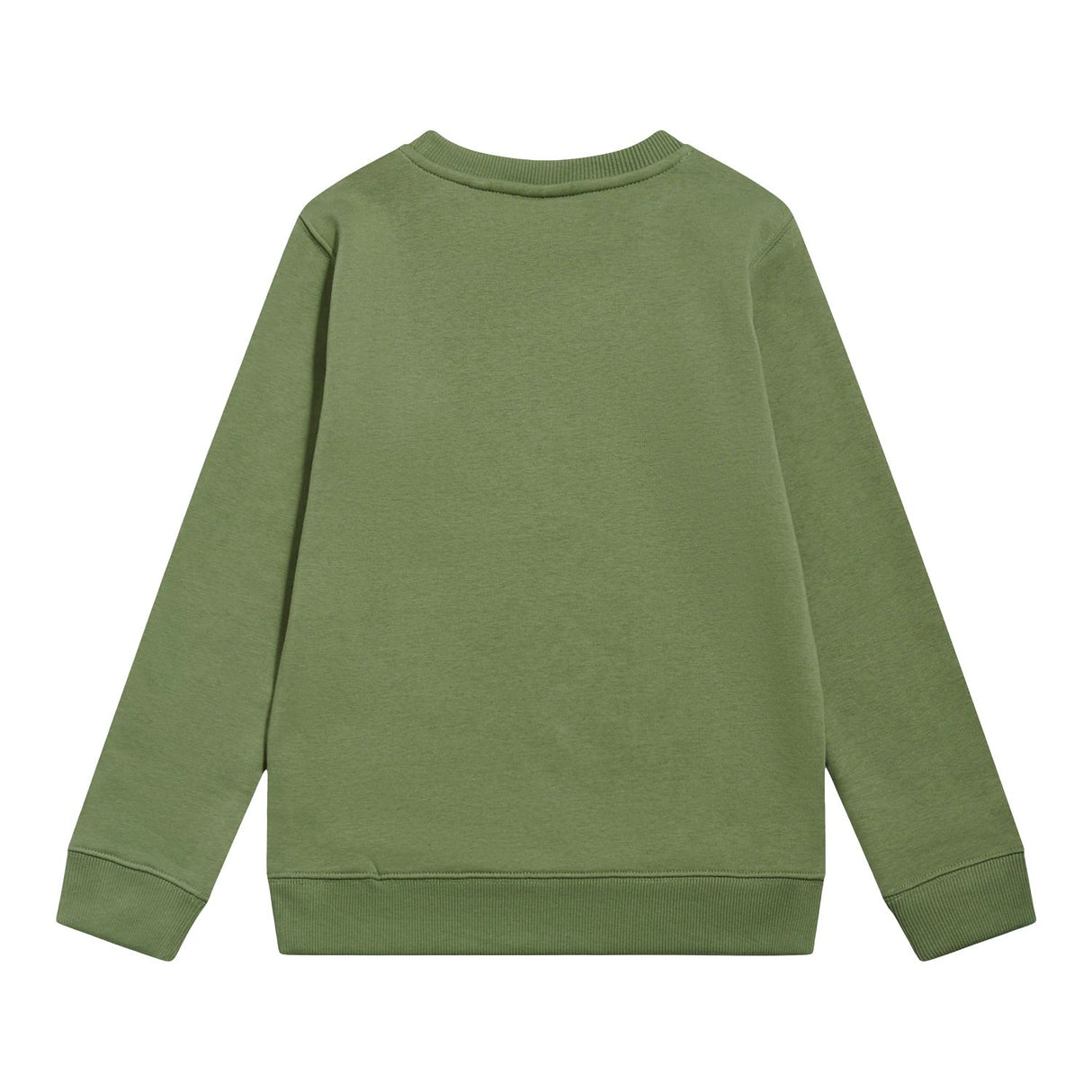 New Balance Boys' Brush Back Stacked Logo Crew-2