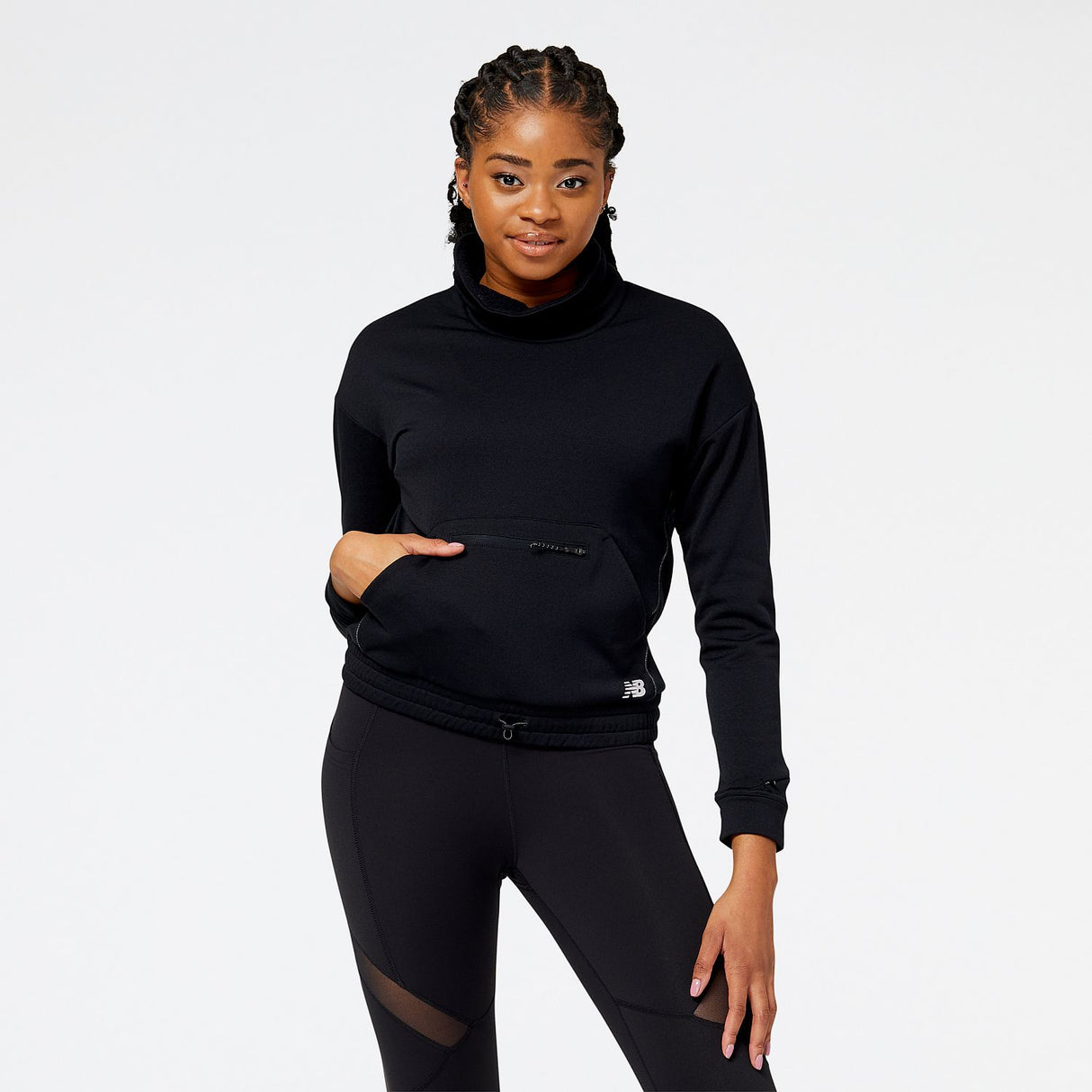 New Balance Women's Heat Grid Funnel Pullover-1
