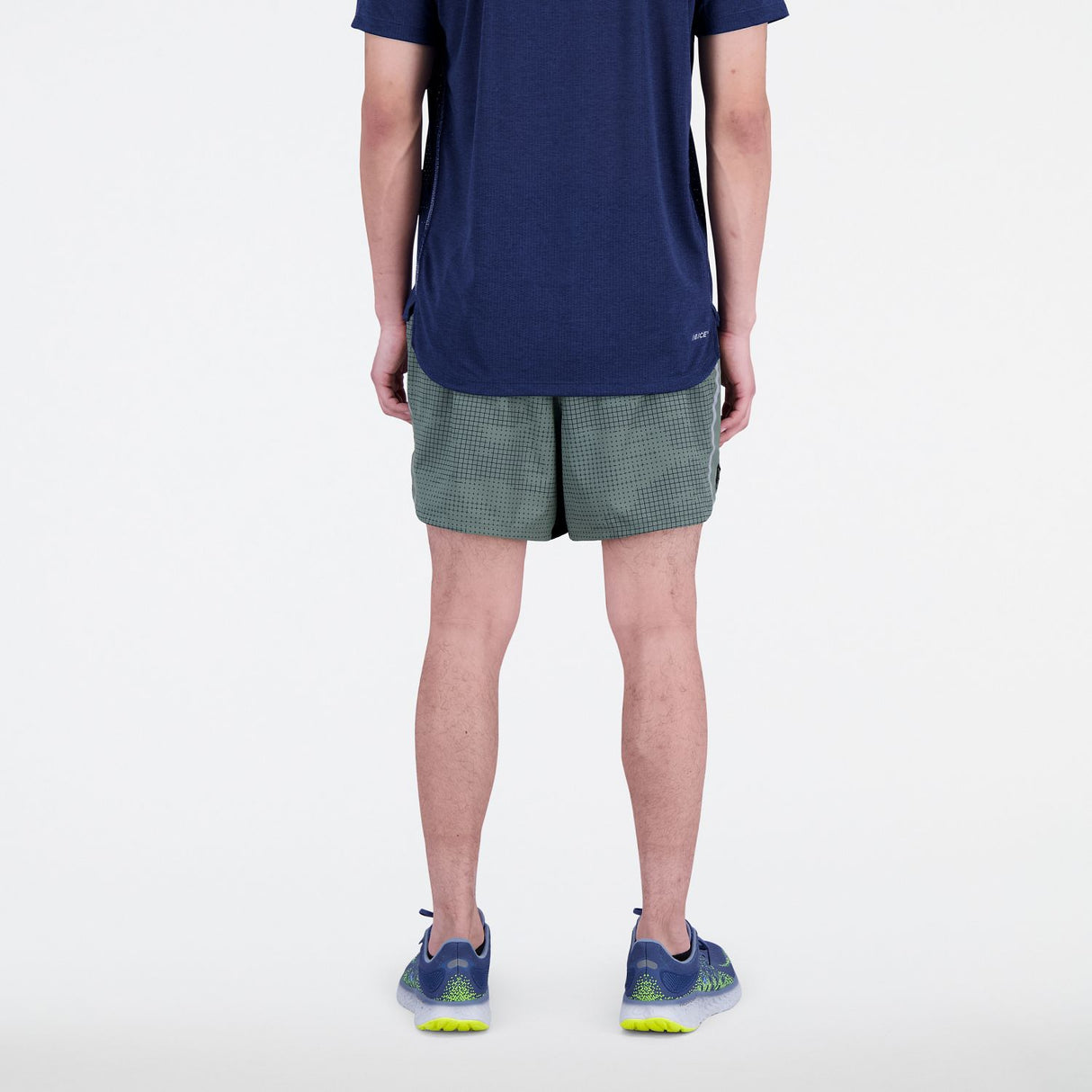New Balance Men's Printed Impact Run 5 Inch Shorts-4