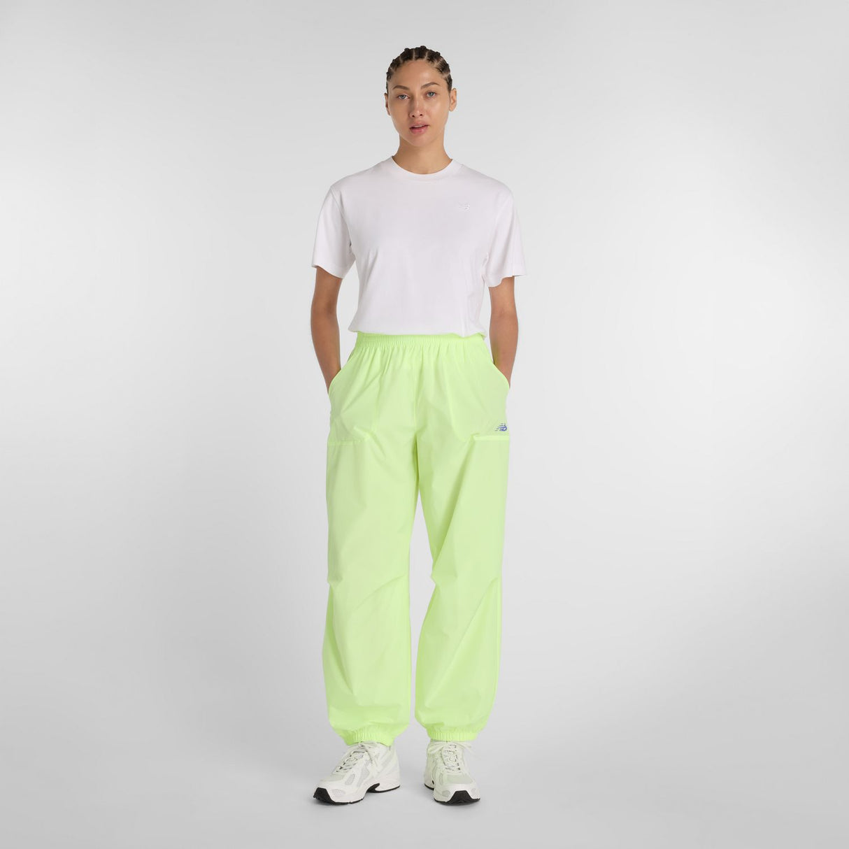 New Balance Women's Trackside Woven Pants-1