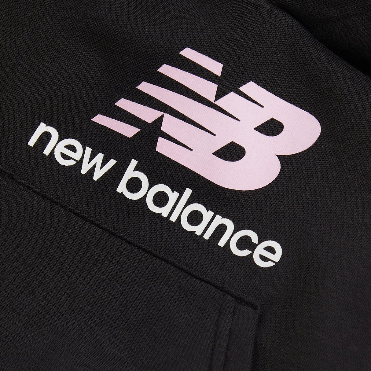 New Balance Girls' BB Stacked Logo Hoodie-3