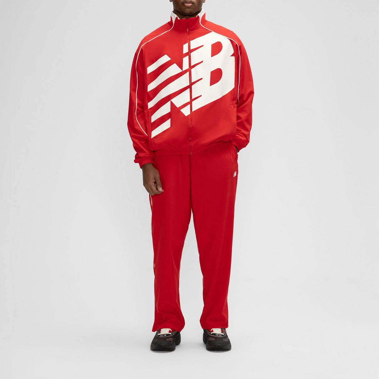New Balance Men's Basketball Oversized Print Woven Jacket-2
