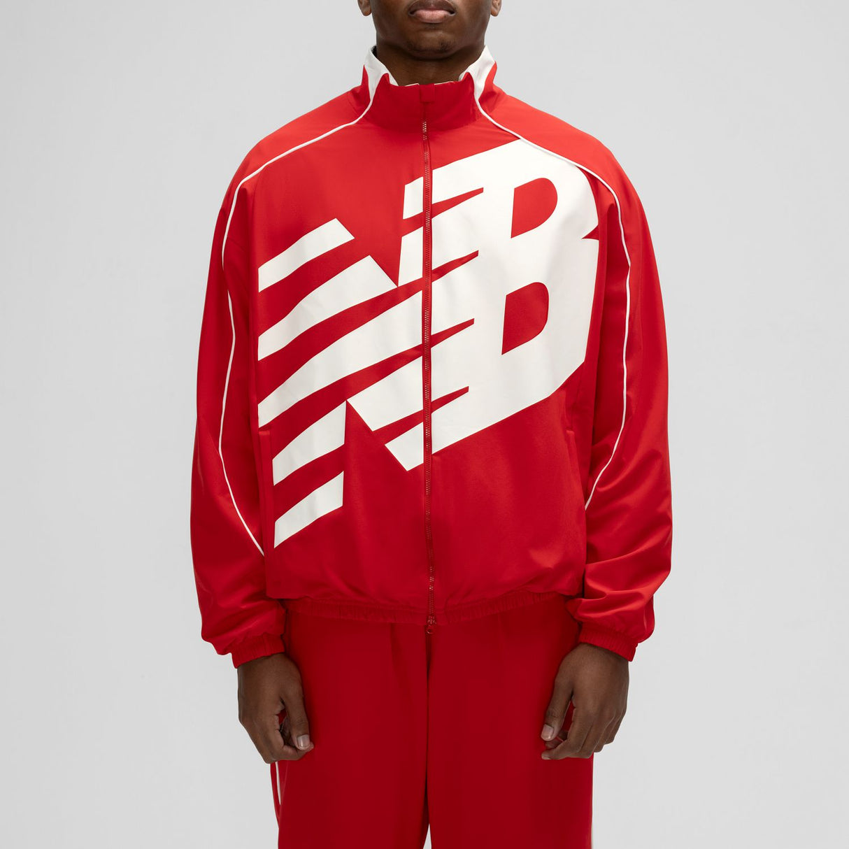 New Balance Men's Basketball Oversized Print Woven Jacket-3