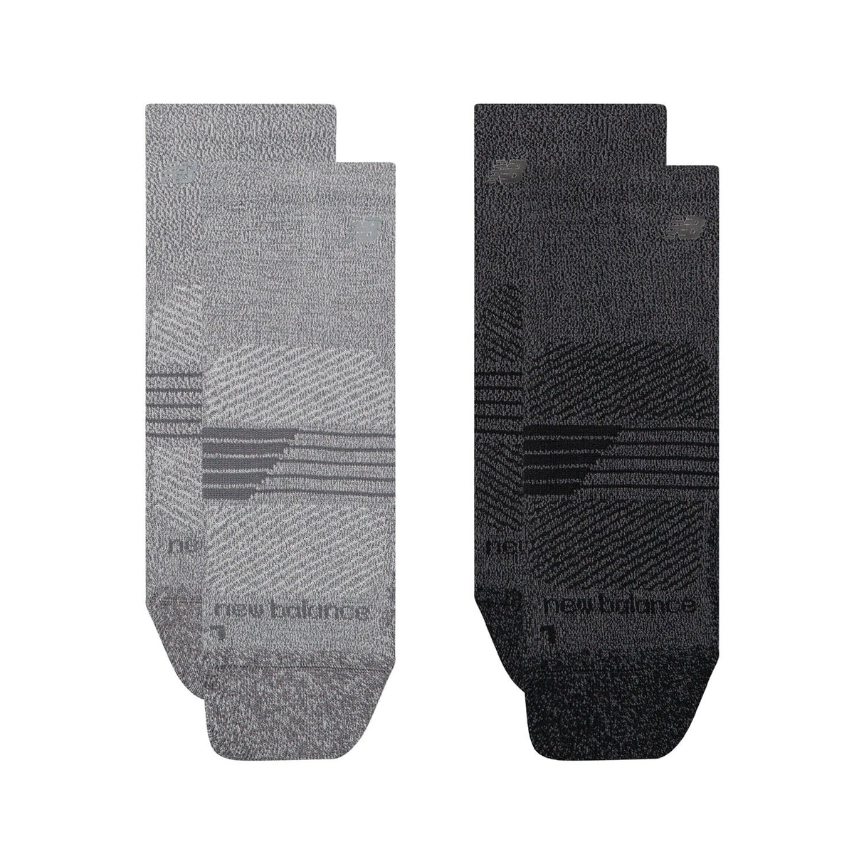 New Balance Pro Training Cushion Quarter Socks 2 Pack-2