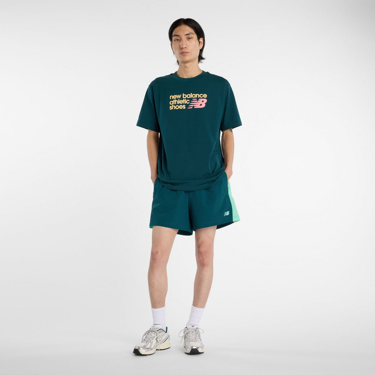 New Balance Men's Athletics Graphic 5-Inch Shorts-1