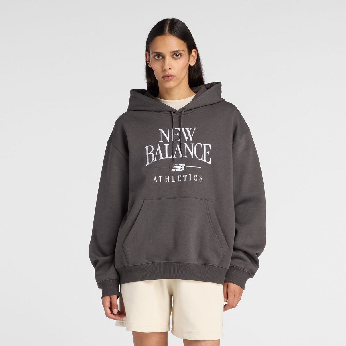 New Balance Women's Trackside Fleece Hoodie-2
