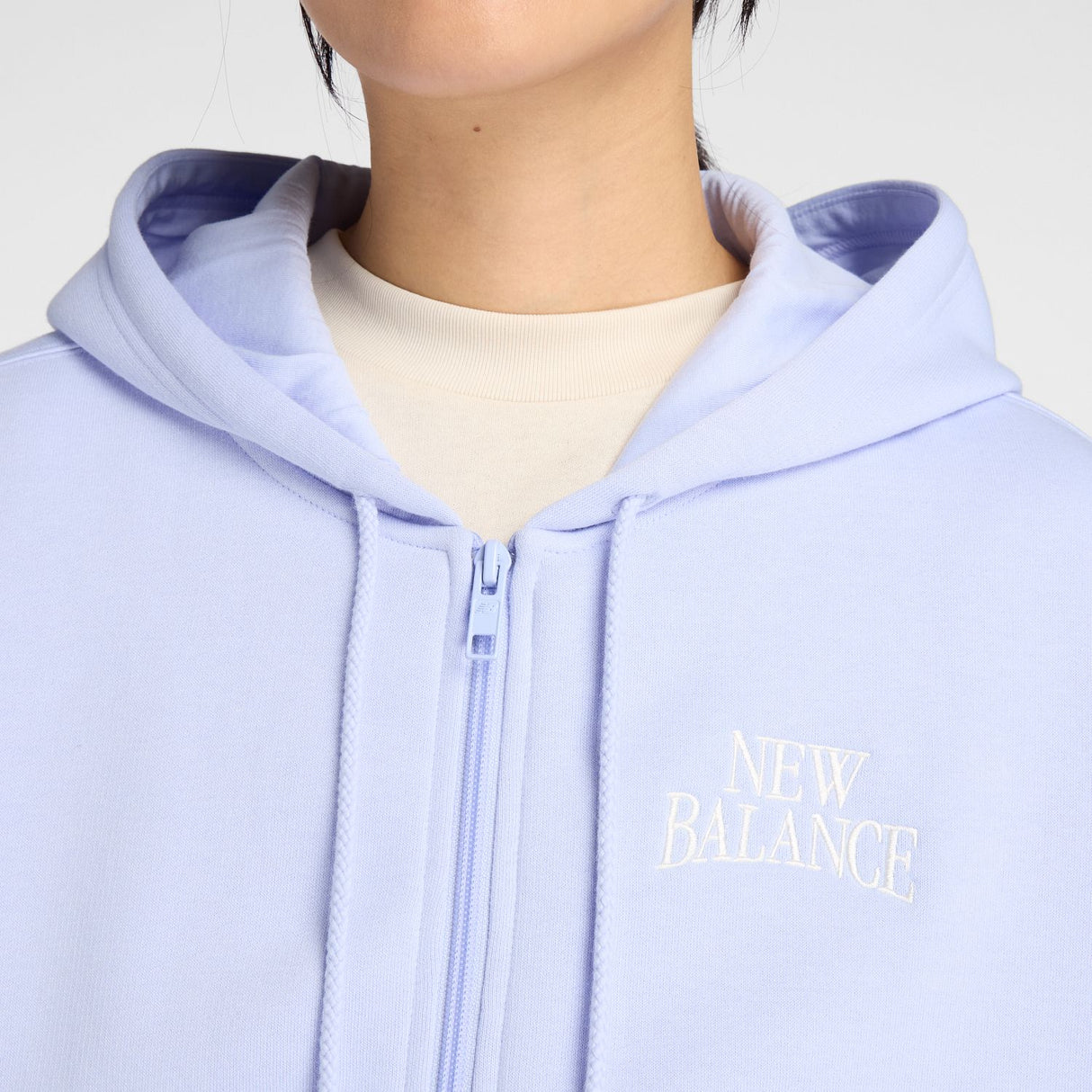 New Balance Women's Trackside Fleece Full Zip-5